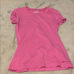 Short sleeve under armor pink tee